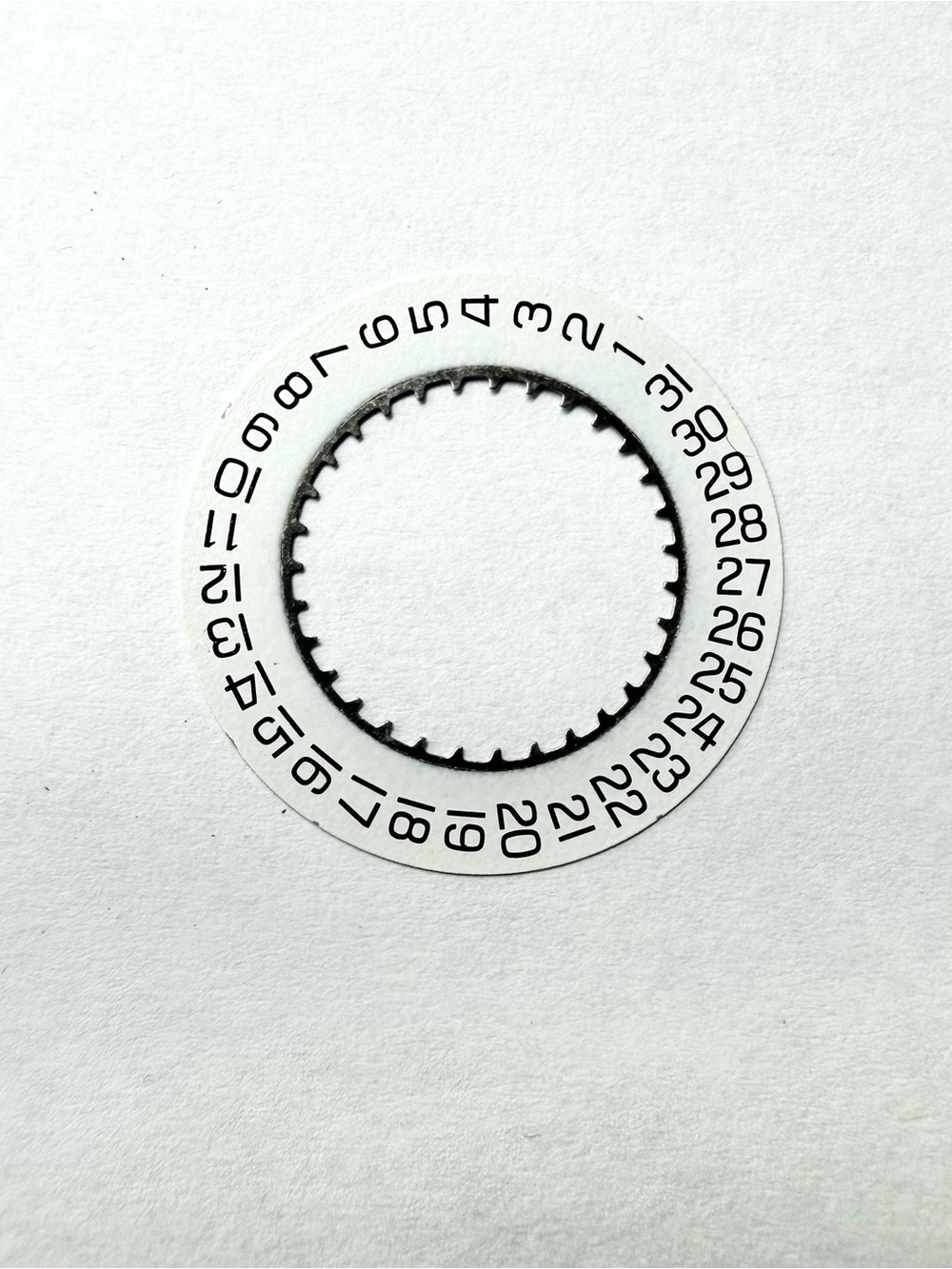 CARTIER Calendar Watch Movement Disc 21.07mm Date at 3 o’clock